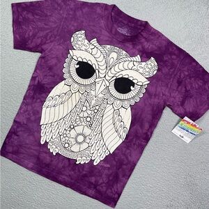 The mountain owl animal nature T-shirt‎